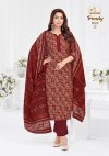 Trendy Vol 6 By Miss World Choice Cotton Printed Readymade Dress